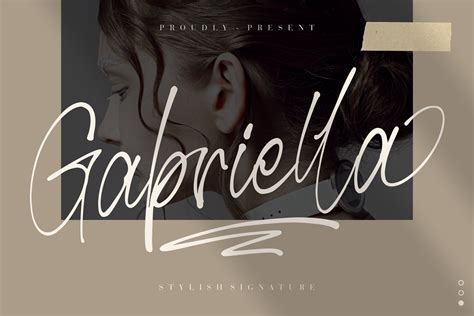 Gabriella Stylish Wedding Font Script Fonts Creative Market