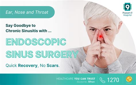 Say Goodbye To Chronic Sinusitis With Endoscopic Sinus Surgery Quick