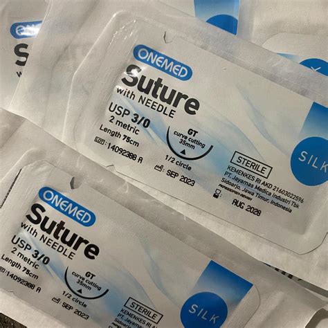 Jual Dental Surgical Suture Sutures Benang Jahit Shopee Indonesia