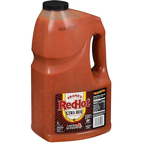 Franks Redhot Xtra Hot Cayenne Pepper Sauce 1 Gal Pack Of 2 Sauce Like You Like