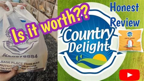 💐country Delight Milk Ka Review ️🥛 Youtube