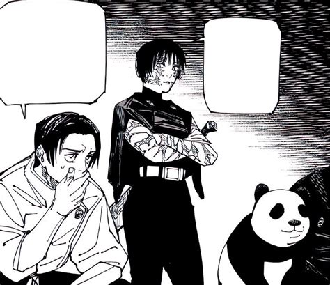 Yuta And Maki And Panda Cartoon Profile Pics Jujutsu Manga