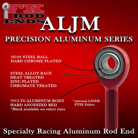 Fk Rod Ends Aljml Fk Aljm Series Rod Ends Summit Racing