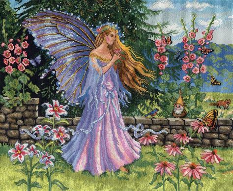 Summer Fairy Cross Stitch Kit By Dimensions The Happy Cross Stitcher