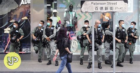 Hong Kong Police To Put 7 000 Officers On The Streets This July 1