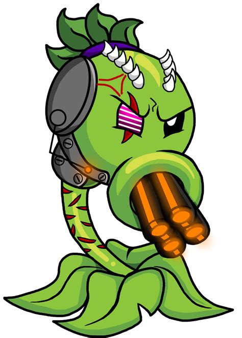 PVZ 2 Neon Repeater by NEOAUSTIX on DeviantArt