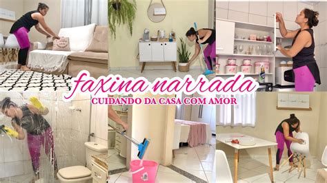 Faxina Narrada Dona De Casa Por Amor Desfrutando De Um Lar Limpo E