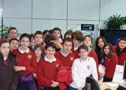 Los Alumnos Del Colegio De Lourdes Visitan Nortecastilla Es El Norte