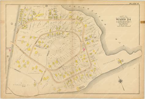 Dorchester Massachusetts 1894 Plate 009 Wardmaps Llc