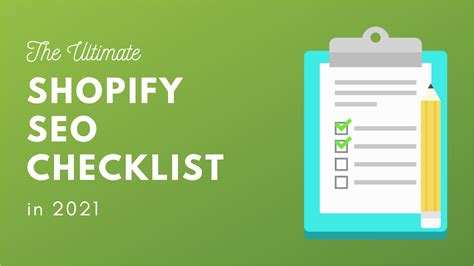 Shopify Seo Checklist How To Get Your Store Rank First