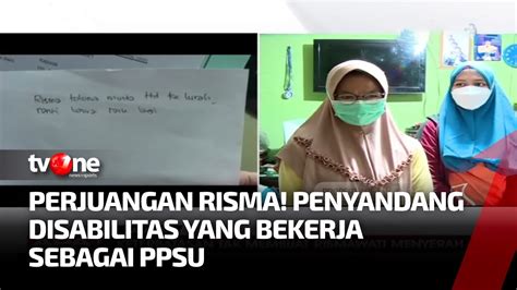 Kisah Rismawati Penyandang Disabilitas Yang Bekerja Sebagai PPSU