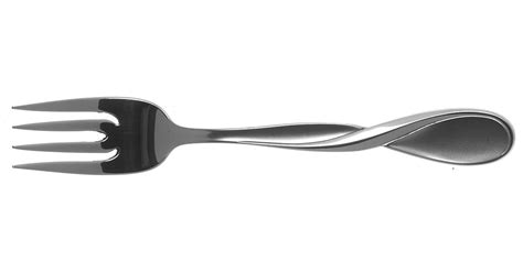 Satin Aquarius Stainless Individual Salad Fork By Oneida Silver