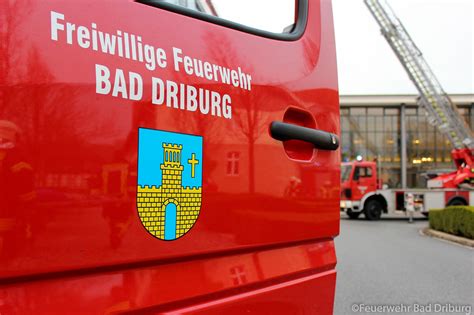 Hilfeleistung Freiwillige Feuerwehr Bad Driburg