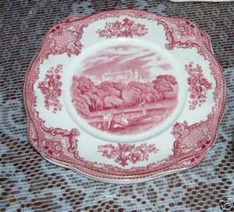 Antique Set Johnson Bros China England Britain Castles 31938060