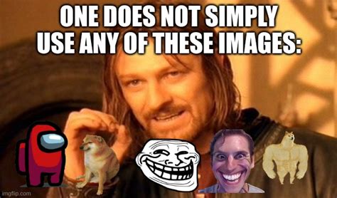 One Does Not Simply Meme Blank