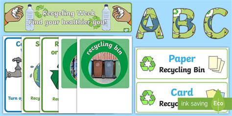 Free Recycling Week Print Twinkl Resources Twinkl