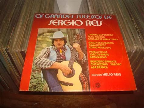 Lp Os Grandes Sucessos De Sergio Reis Interprete H Lio Reis Mercadolivre