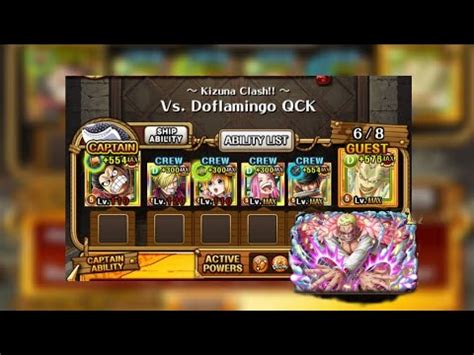 Optc Lv Pirate Ailliance Kizuna Clash Vs Doflamingo Qck