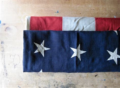 Vintage US Flag 48 Star American Flag Large Pre-WWII Ship