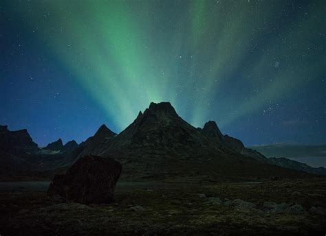 Northern lights over Greenland #BeautifulNature #NaturePhotography # ...