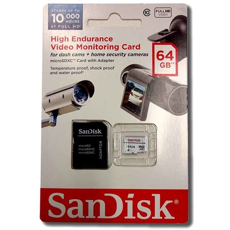 Sandisk Gb High Endurance Microsd Card Moto Plaza