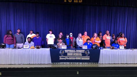 Tattnall County High School sees four football players sign scholarships