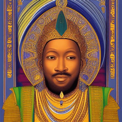 Mansa Musa Un Portrait Magnifique Et Noble Creative Fabrica