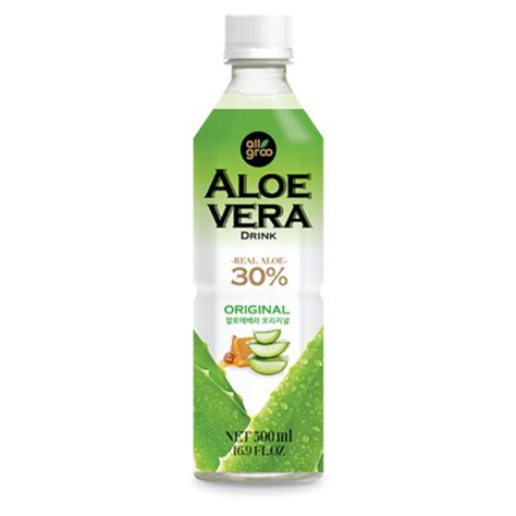 Aloe Vera Drink Original Refined With Honey Allgroo 500 Ml Youmame