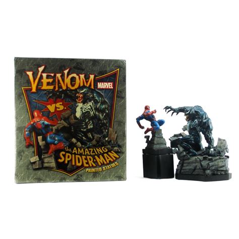 Marvel Comics Venom Vs Spider Man Diorama Statue Hobbies Toys