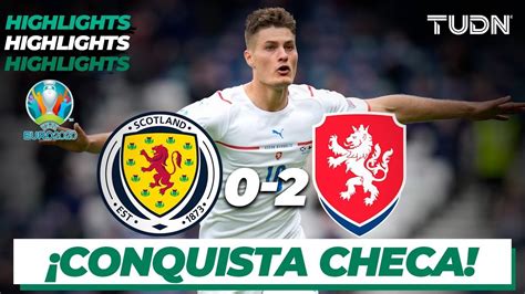 Highlights Escocia Rep Blica Checa Uefa Euro Grupo D J