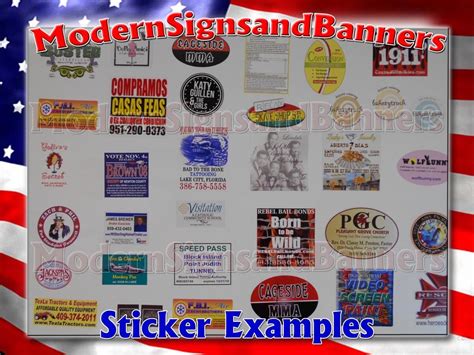 50 3x3 Custom Printed Full Color Outdoor Vinyl Car Bumper Sticker Decal