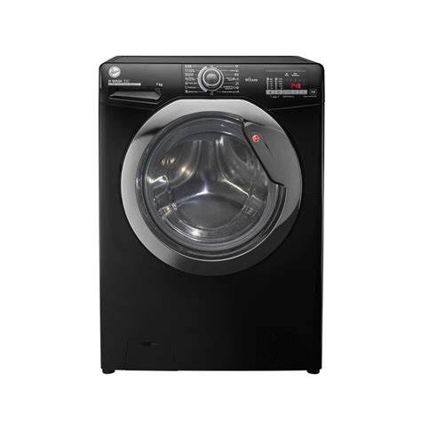 Hoover Front Load Full Automatic Washing Machine 7 Kg Black H3ws173dc3b Ela