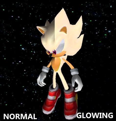 Glowing Hyper Sonic Sonic Adventure 2 Mods