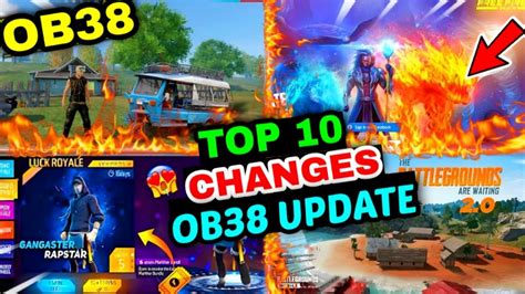 Top Big Shocking Change In Free Fire Ob Update Youtube