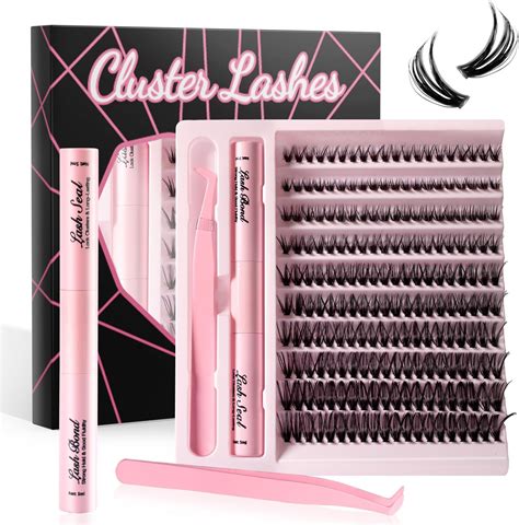 Lash Extension Kit 200pcs Diy Individual Lash Clusters