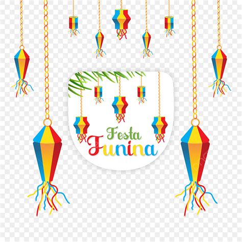 Diseño Vectorial Decorativo Festa Junina PNG Festa Junina Vector