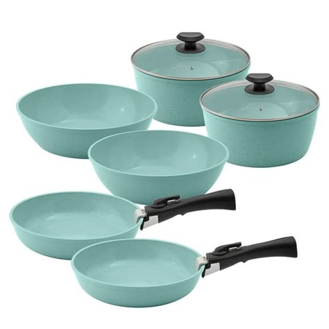 2 Pack BaterÍa De Cocina Jade Smart Mango Desmontable Jade Cook Cv