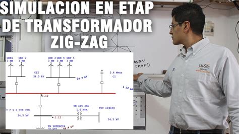 V Transformador Zig Zag En Falla Usando Etap Como Simulador Youtube