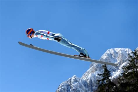 Ski Jump Physics Flying Or Falling With Style