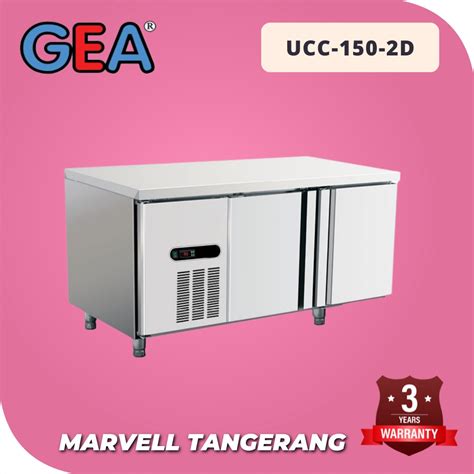 Jual Gea Ucc D Ucc D Undercounter Chiller Freezer Stainless