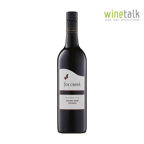 Fox Creek Short Row Shiraz Ml Alc Wine Talk