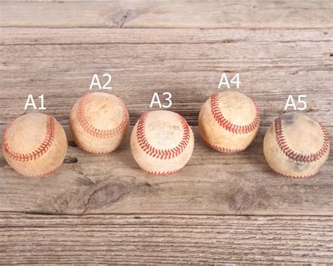 Old Baseball Vintage Baseball Ball Antique Baseball Decor