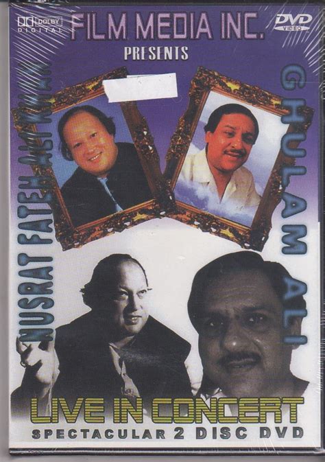 Amazon.com: Nusrat Fateh Ali Khan-ghulam Ali: Live in Concert(2 Disc ...