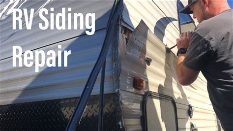 Rv Siding Repairrv Livingrv Maintenance Youtube