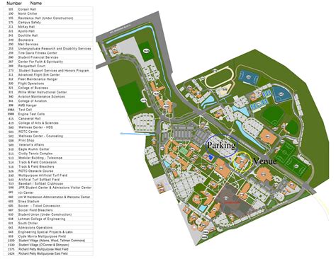 Embry Riddle Campus Map – Map Of The World