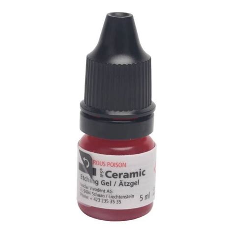 Ips Ceramic Etching Gel 5ml Liquid Ivoclar Vivadent Ebay