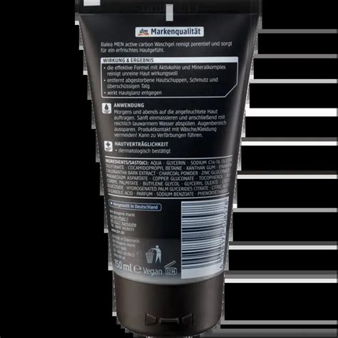 Balea MEN Balea MEN Wasgel Active Carbon 150 Ml Duitse Voordeel Drogist