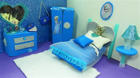 Diy Habitaci N Elsa Frozen Casa De Mu Ecas Dollhouse Youtube