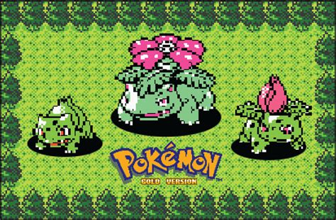 Artstation Bulbasaur Ivysaur Venusaur All In One Frame