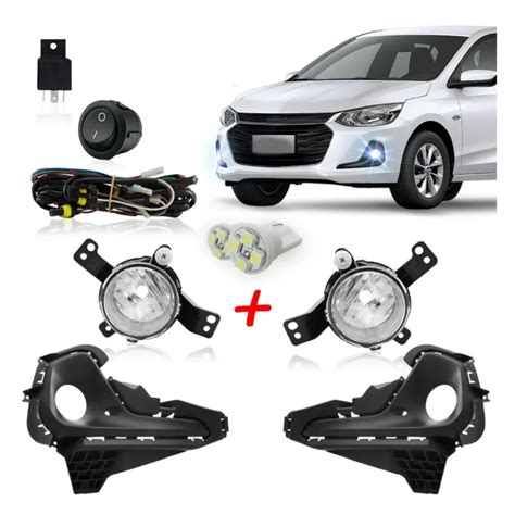 Kit Farol De Milha Neblina Onix Hatch Sedan Plus